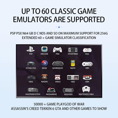 G11 Pro 4K Game Box S905L Built-In 60000 Games Video Game Console with 2.4G Wireless Controller Emuelec Dual System Dropshipping